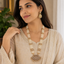 Luxury Pearl Long Necklace & Earrings Set – Gold Plated Indian Pakistani Wedding Jewellery