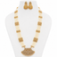 Luxury Pearl Long Necklace & Earrings Set – Gold Plated Indian Pakistani Wedding Jewellery