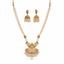 Pearl Necklace Set, Jhumka Earrings Set, Traditional Indian Jewellery, Pakistani Jewellery, Gold Plated Necklace Set, Bridal Jewellery, Wedding Jewellery, Pearl Jewellery, Statement Necklace, Ethnic Jewellery, Festival Jewellery, Women's Jewellery Gift, Luxury Traditional Necklace Set.