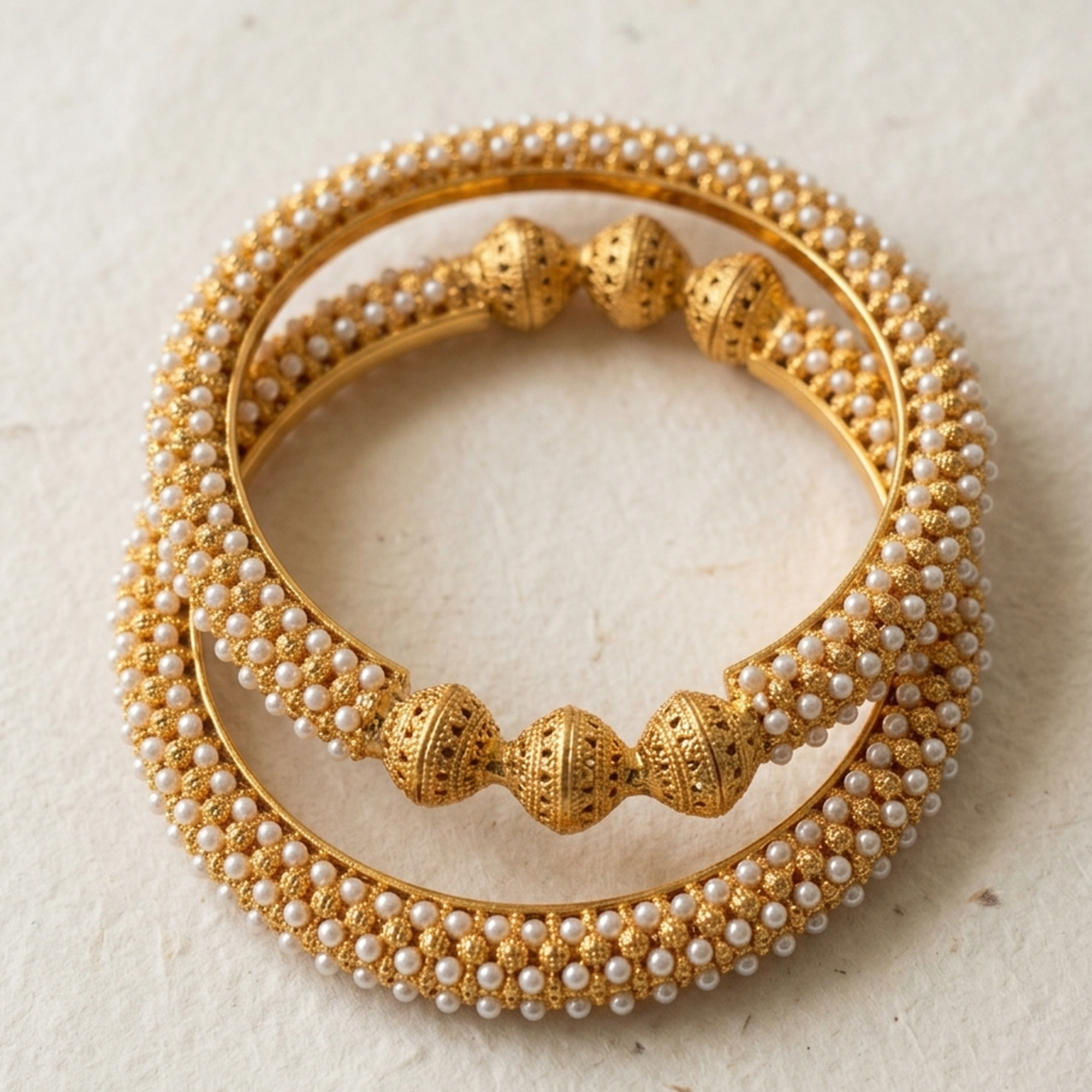 Pearl Bangles, Gold Bangles, Indian Bangles, Pakistani Bangles, Bridal Bangles, Kada Bracelet, Wedding Jewellery, Traditional Jewellery, Ethnic Bangles, Pearl Bracelet, Festival Jewellery, Women's Jewellery Gift, Gold Tone Bangles, 