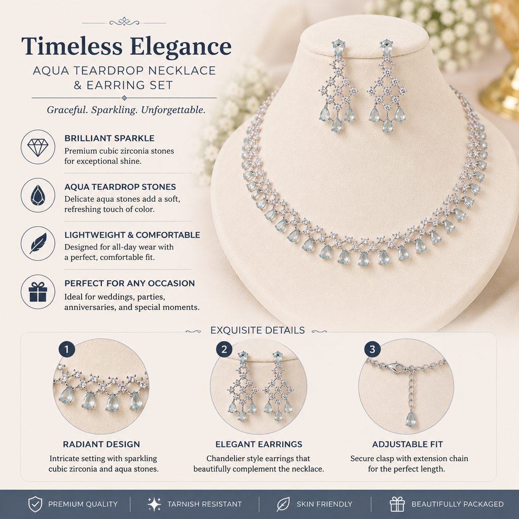 Cubic Zirconia Choker
Choker Necklace Set
Necklace and Earrings Set
Bridal Jewellery
Wedding Jewellery
Rhodium Plated Jewellery
Crystal Choker
Bridesmaid Jewellery
Evening Jewellery
Luxury Jewellery Set
Women's Jewellery Gift
Statement Necklace
Elegant Jewellery