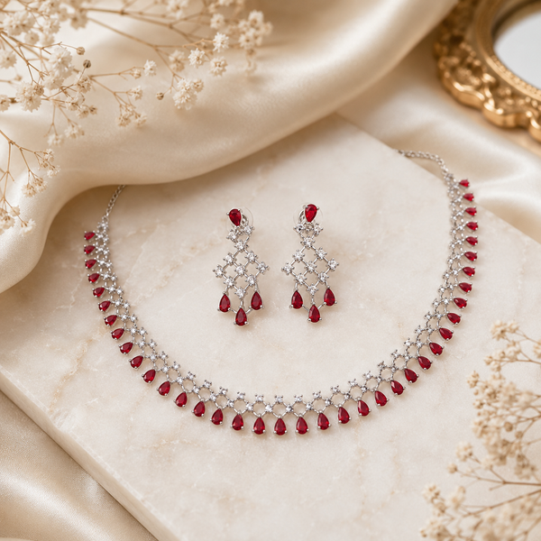 Cubic Zirconia Choker
Choker Necklace Set
Necklace and Earrings Set
Bridal Jewellery
Wedding Jewellery
Rhodium Plated Jewellery
Crystal Choker
Bridesmaid Jewellery
Evening Jewellery
Luxury Jewellery Set
Women's Jewellery Gift
Statement Necklace
Elegant Jewellery