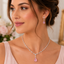 Cubic Zirconia Necklace Set
Necklace and Earrings Set
Rhodium Plated Jewellery
Bridal Jewellery
Wedding Jewellery
Crystal Necklace Set
Teardrop Necklace
Evening Jewellery
Bridesmaid Jewellery
Women's Jewellery Gift 
Formal Jewellery
Luxury Jewellery Set 
Statement Necklace