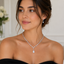 Cubic Zirconia Necklace Set
Necklace and Earrings Set
Rhodium Plated Jewellery
Bridal Jewellery
Wedding Jewellery
Crystal Necklace Set
Teardrop Necklace
Evening Jewellery
Bridesmaid Jewellery
Women's Jewellery Gift 
Formal Jewellery
Luxury Jewellery Set 
Statement Necklace