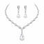 Cubic Zirconia Necklace Set
Necklace and Earrings Set
Rhodium Plated Jewellery
Bridal Jewellery
Wedding Jewellery
Crystal Necklace Set
Teardrop Necklace
Evening Jewellery
Bridesmaid Jewellery
Women's Jewellery Gift 
Formal Jewellery
Luxury Jewellery Set 
Statement Necklace