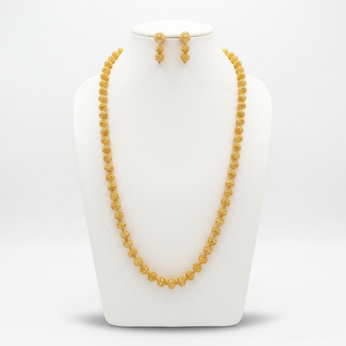 Indian Gold Necklace Set, Pakistani Jewellery Set, Gold Beaded Necklace, Traditional Jewellery, Bridal Jewellery, Ethnic Necklace Set, Filigree Bead Necklace, Wedding Jewellery, Festival Jewellery, Women's Jewellery Gift, Gold Tone Jewellery, Bridal Necklace, Gold Beads, Everyday Ethnic Wear, Party Jewellery, Indian Bridal Jewellery, Pakistani Bridal Jewellery

